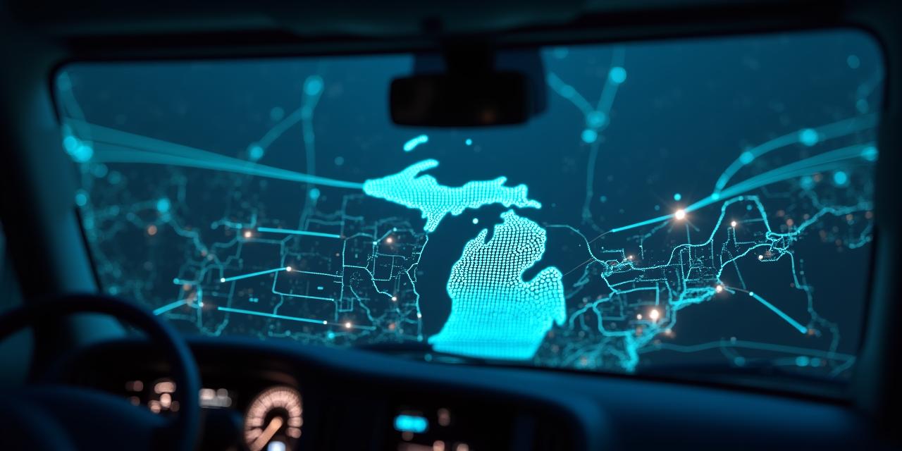 Secure logistics data management visual