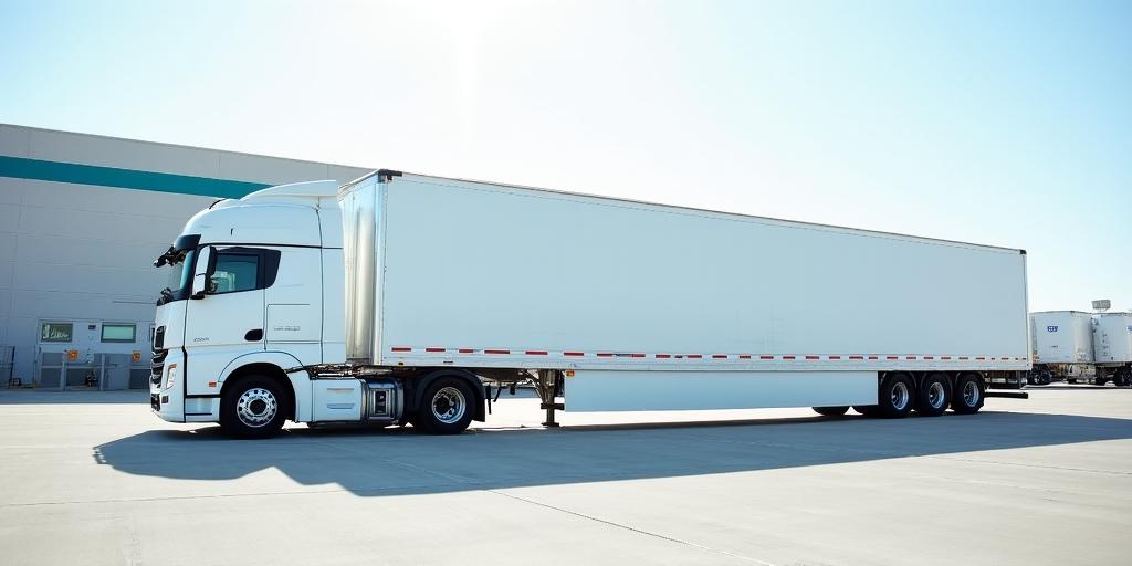 Heavy duty logistics truck
